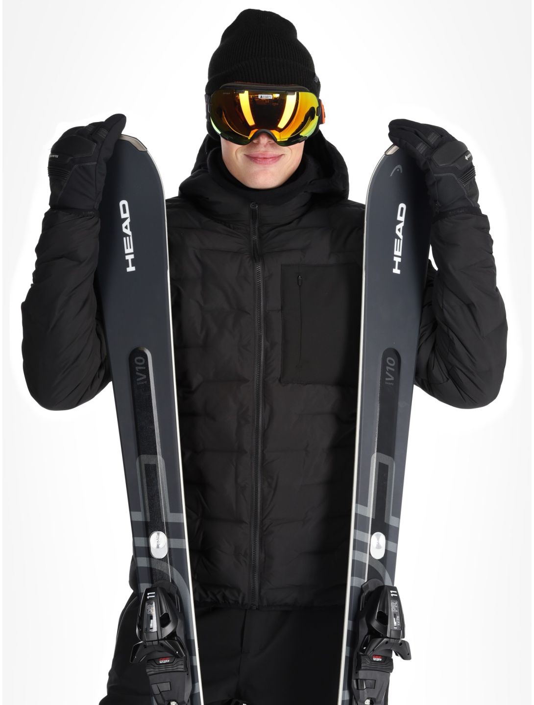 Icepeak, Frontier veste de ski hommes Black noir 