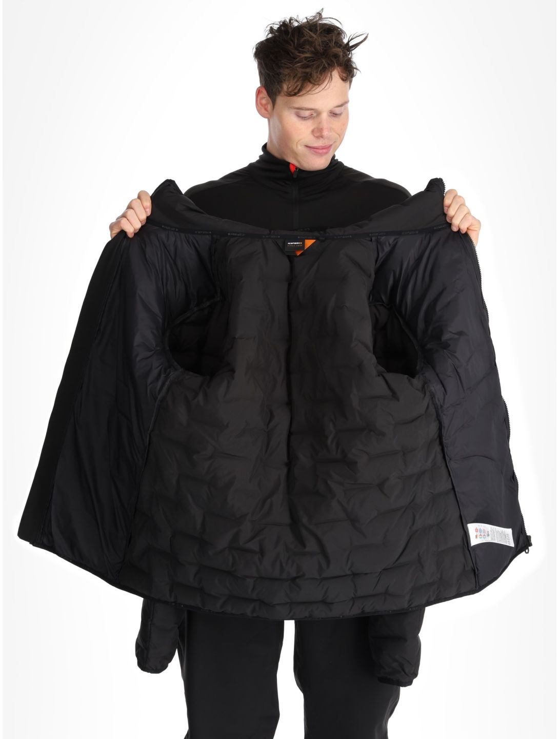 Icepeak, Frontier veste de ski hommes Black noir 