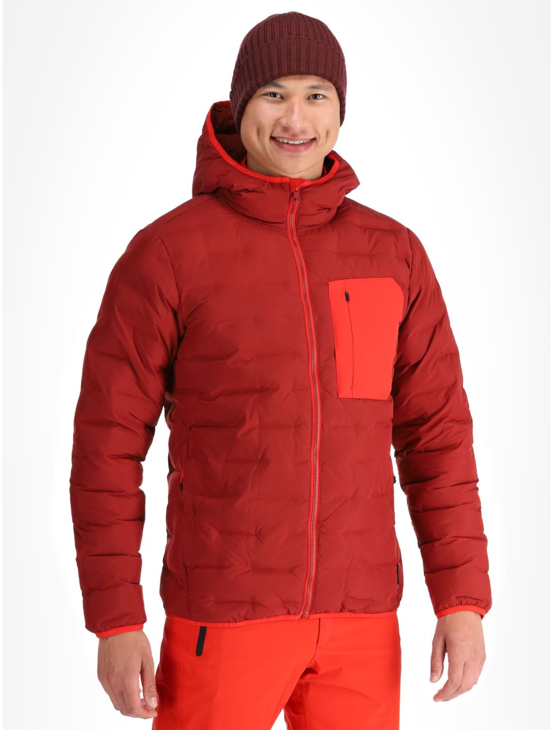 Icepeak, Frontier veste de ski hommes Cranberry rouge 