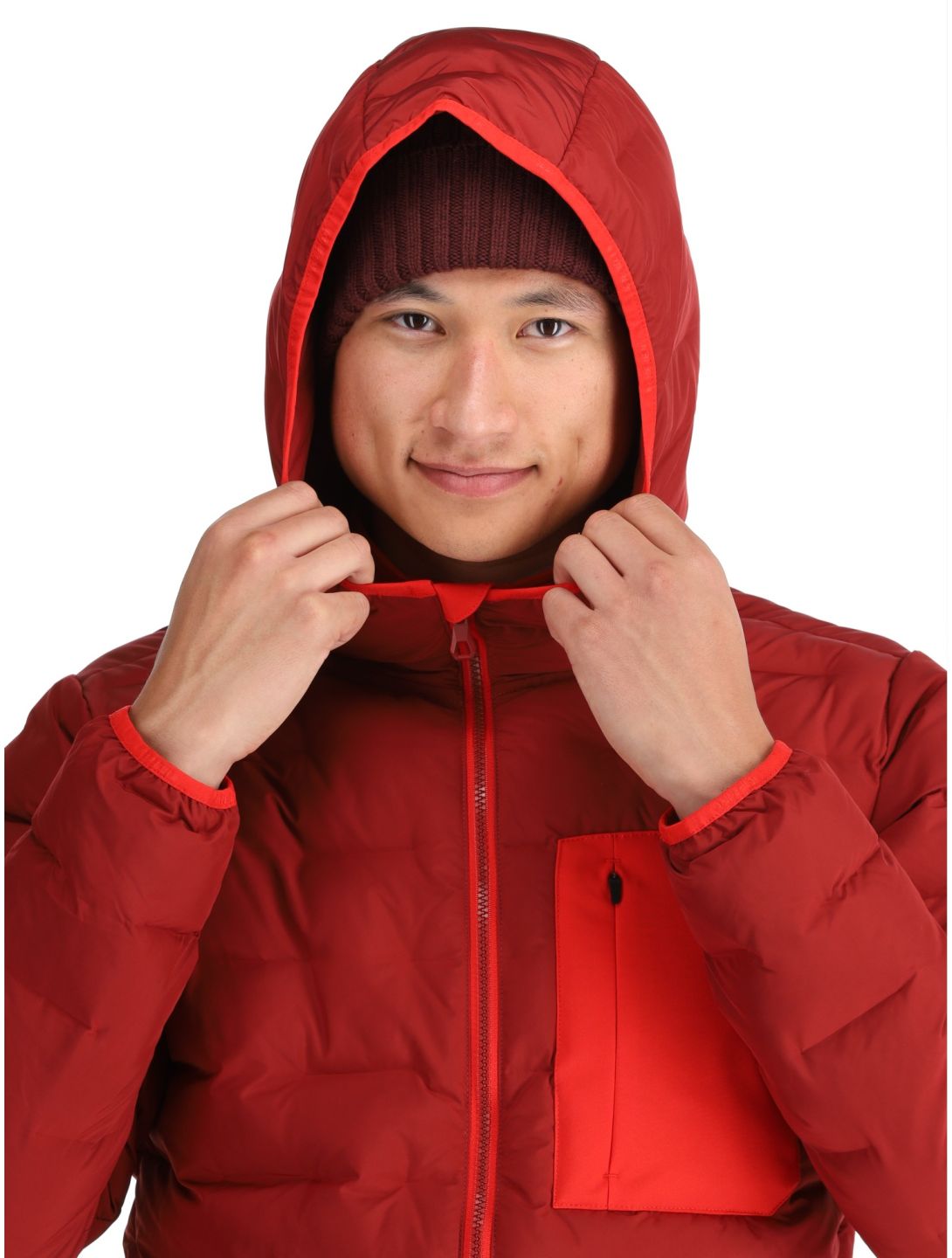 Icepeak, Frontier veste de ski hommes Cranberry rouge 