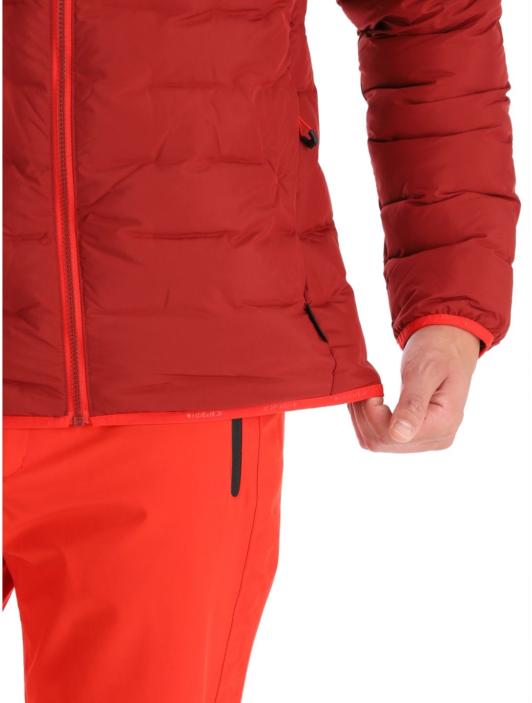 Icepeak, Frontier veste de ski hommes Cranberry rouge 