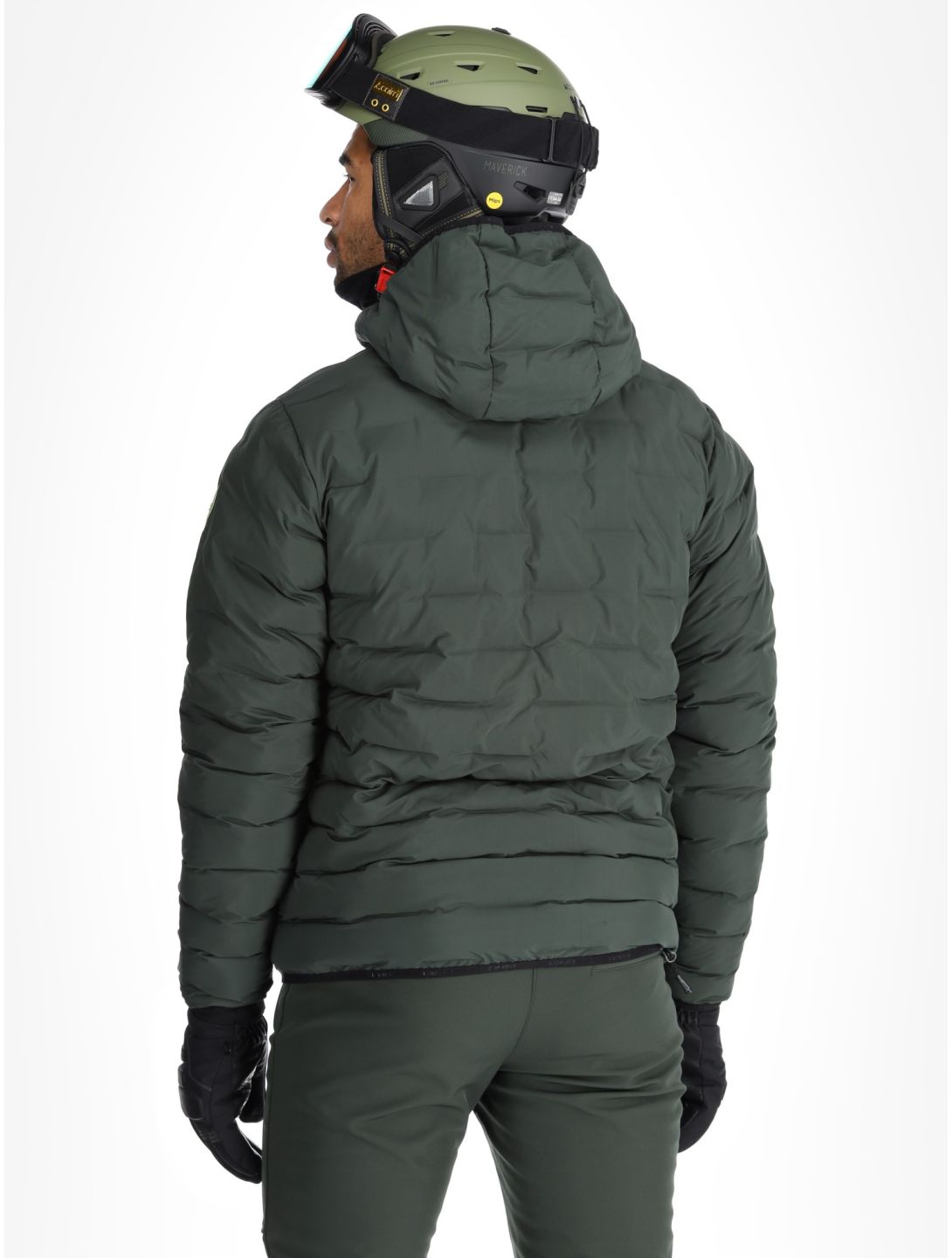 Icepeak, Frontier veste de ski hommes Dark Olive vert 