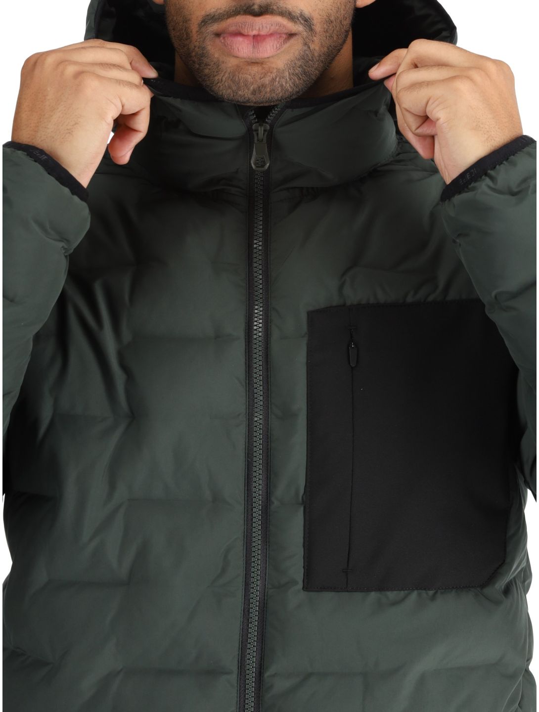 Icepeak, Frontier veste de ski hommes Dark Olive vert 