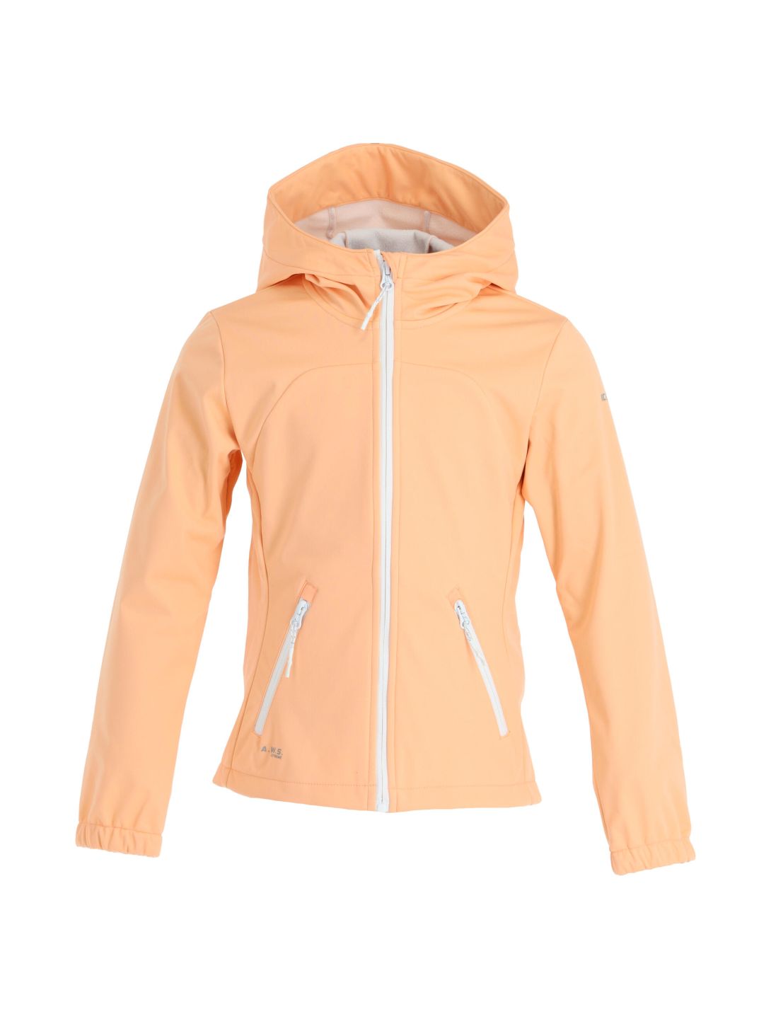 Icepeak, Kimry veste de ski softshell enfants abricot orange 