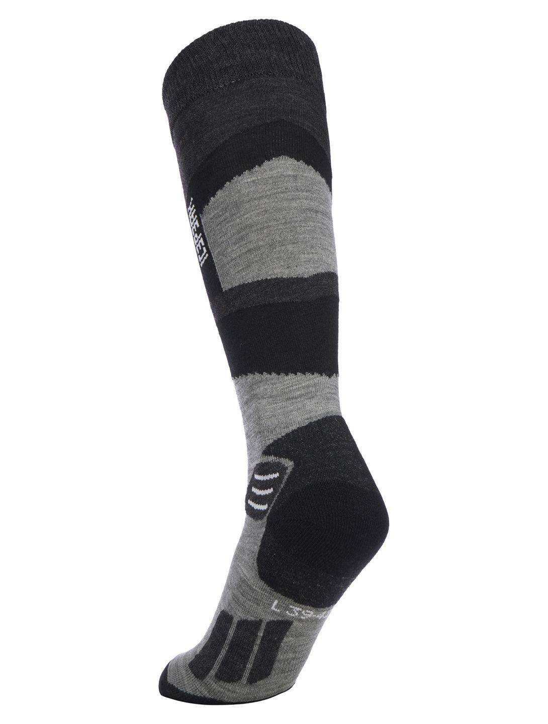 Icepeak, Itasca chaussettes de ski unisexe Lead-Grey gris 