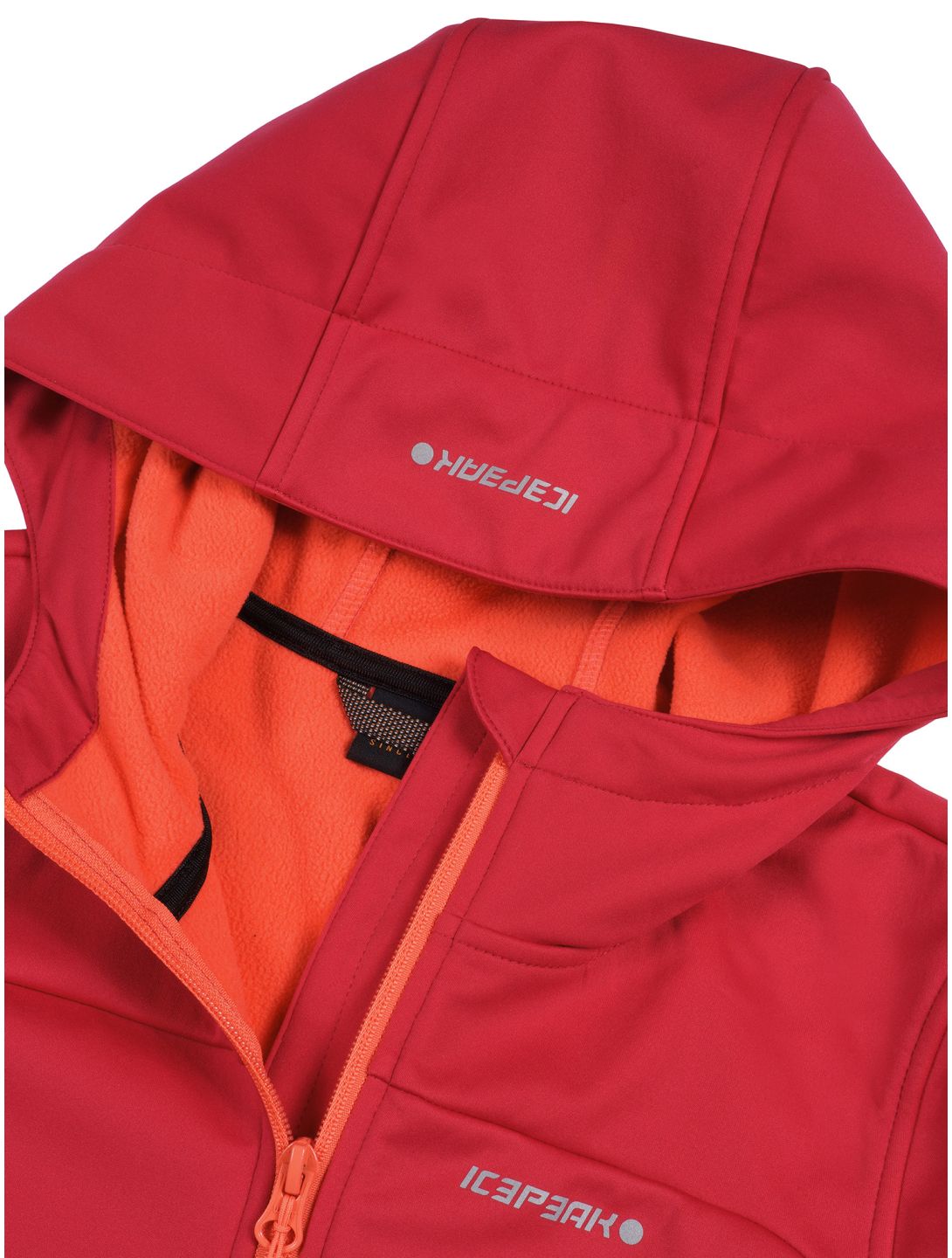 Icepeak, Kleve JR veste de ski softshell enfants Cranberry rouge 