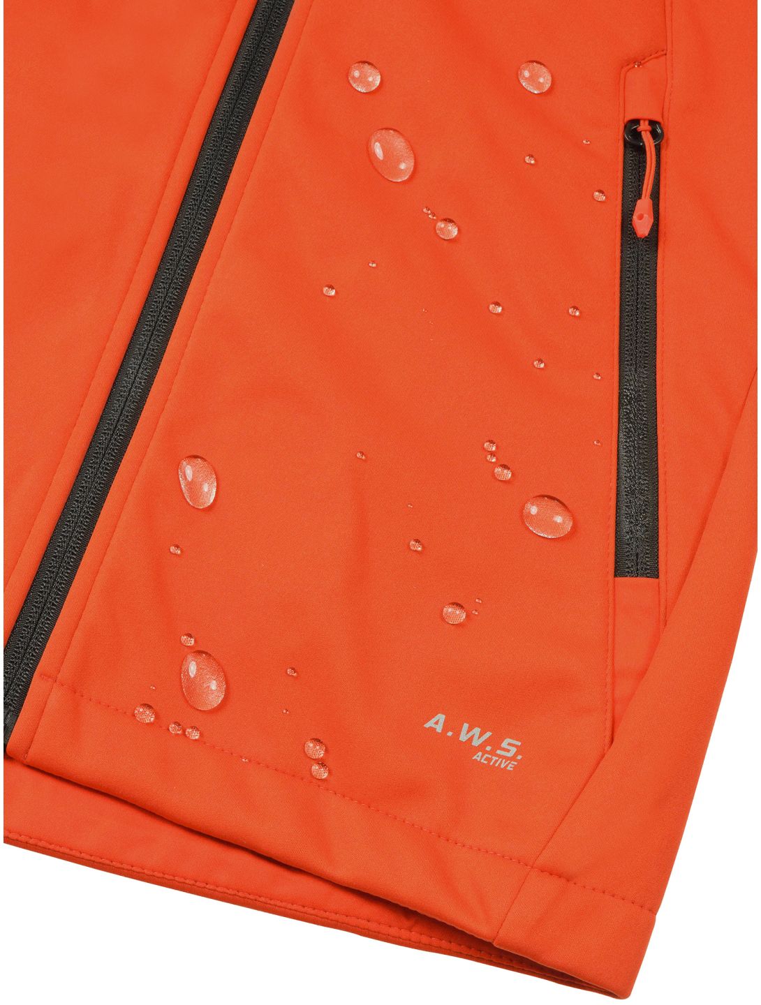 Icepeak, Kline JR veste de ski softshell enfants Orange orange 