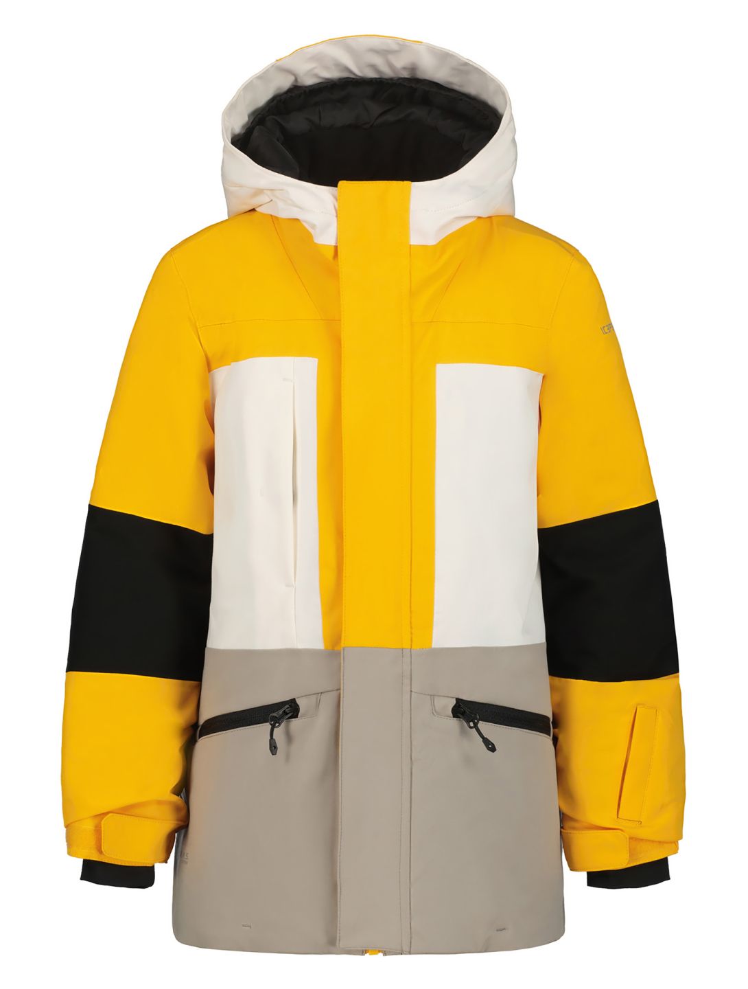 Icepeak, Lamar Jr veste de ski enfants Yellow gris, jaune 