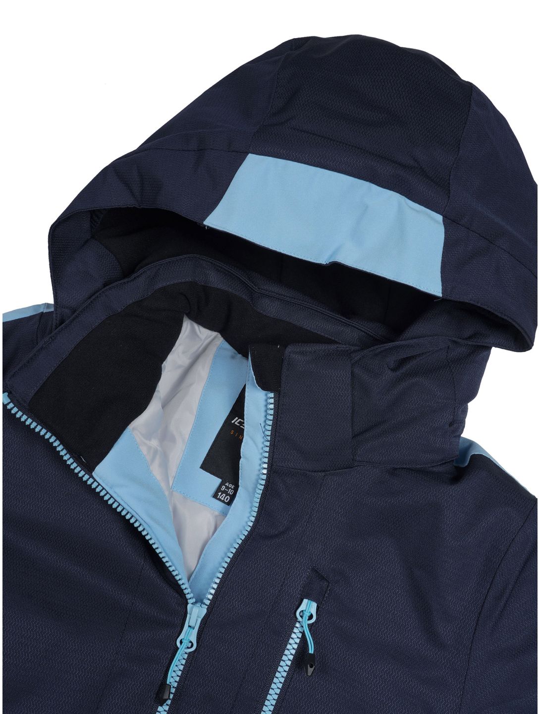 Icepeak, Lanett JR veste de ski enfants Light Blue bleu 