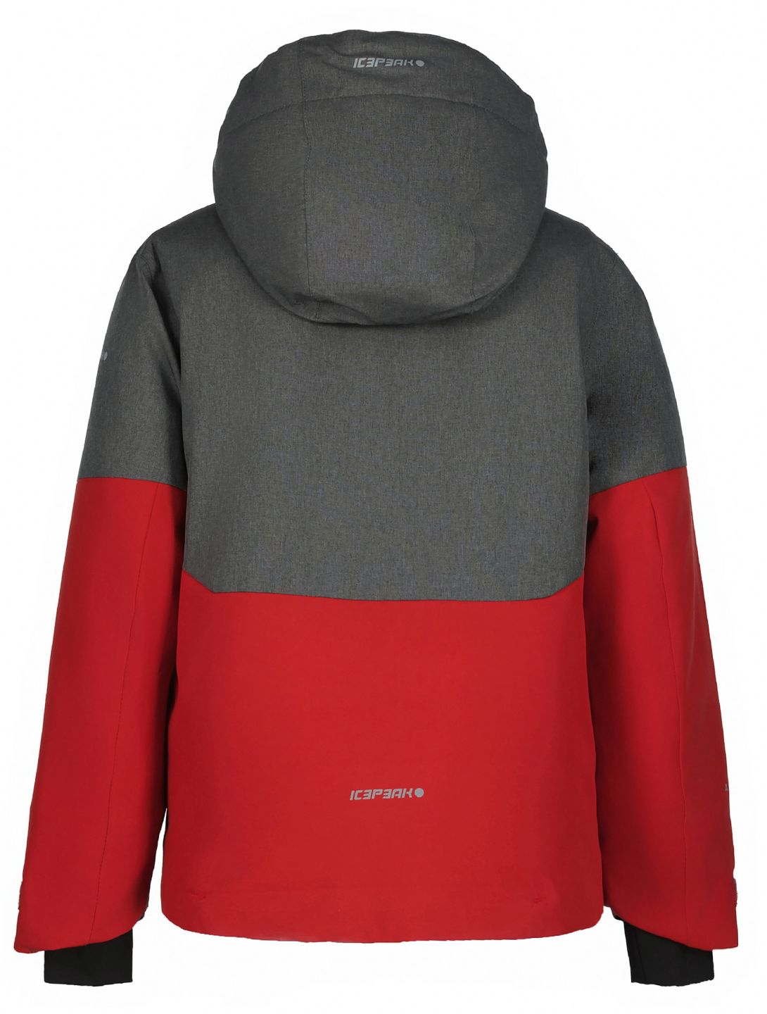 Icepeak, Langdon Jr veste de ski enfants Burgundy bordeaux, gris 