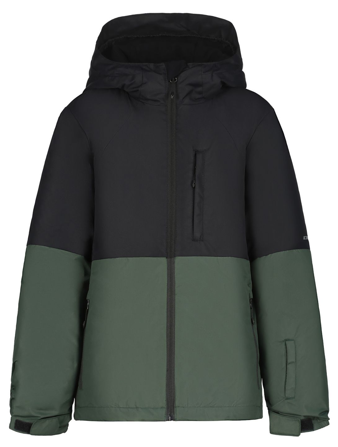 Icepeak, Latimer JR veste de ski enfants Dark Olive vert 