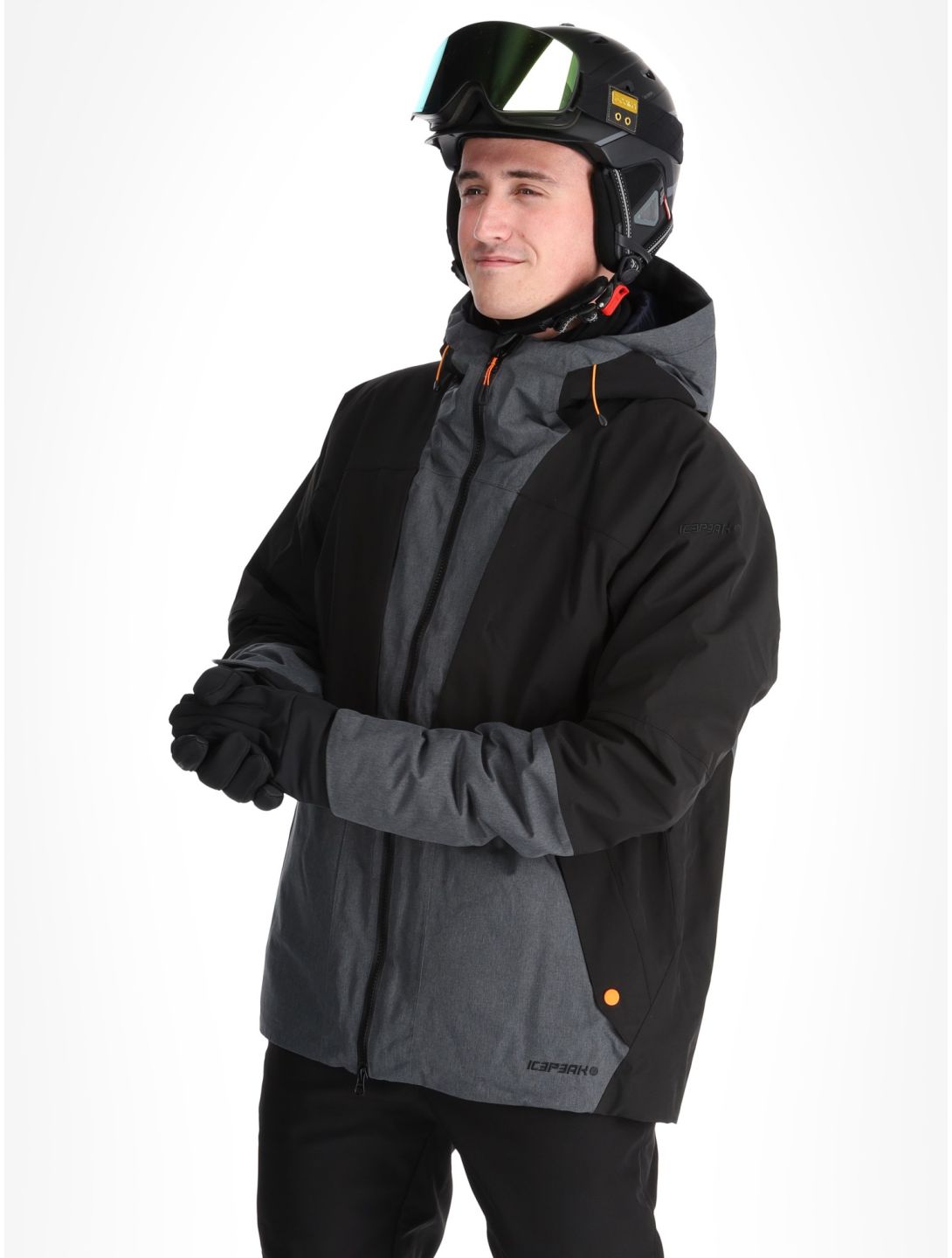 Icepeak, Yaakov veste de ski hommes Black noir 