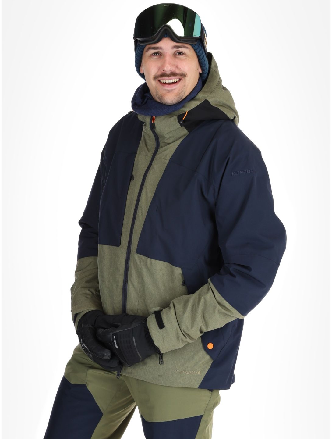 Icepeak, Yaakov veste de ski hommes Olive vert 