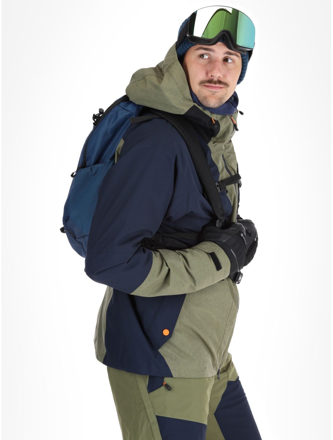 Icepeak, Yaakov veste de ski hommes Olive vert 