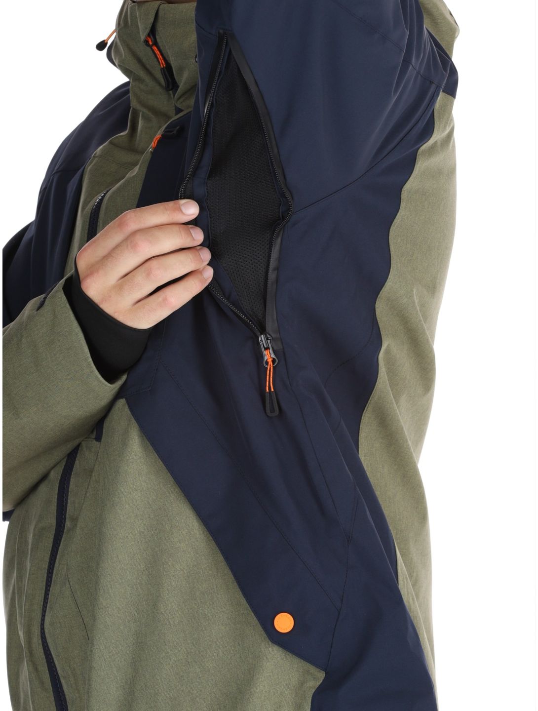 Icepeak, Yaakov veste de ski hommes Olive vert 