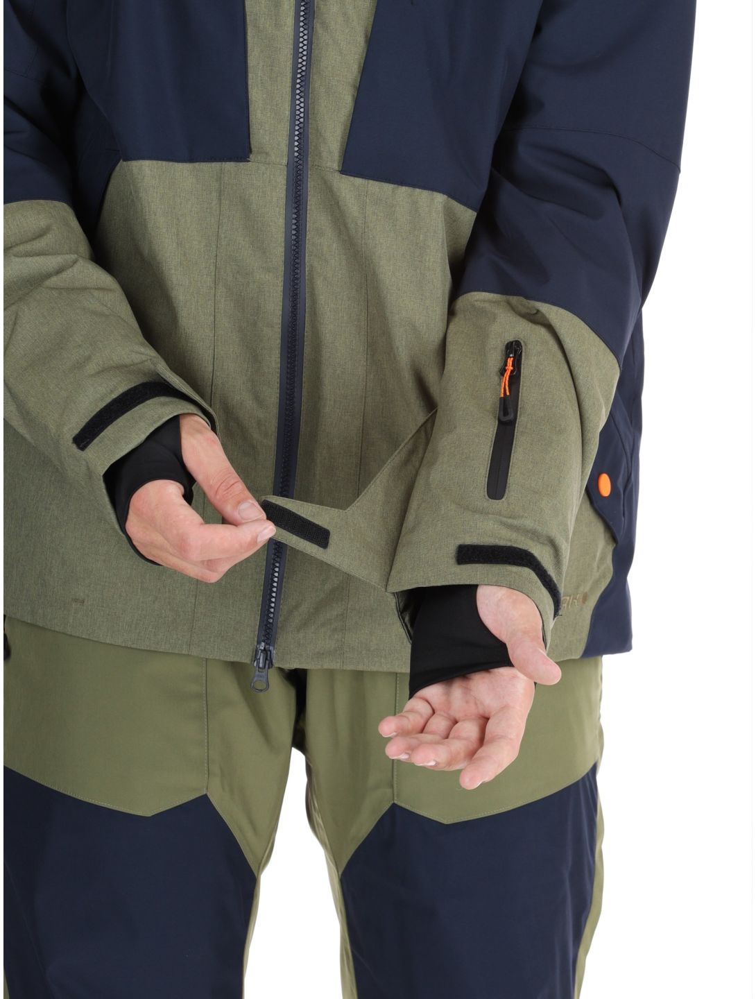 Icepeak, Yaakov veste de ski hommes Olive vert 