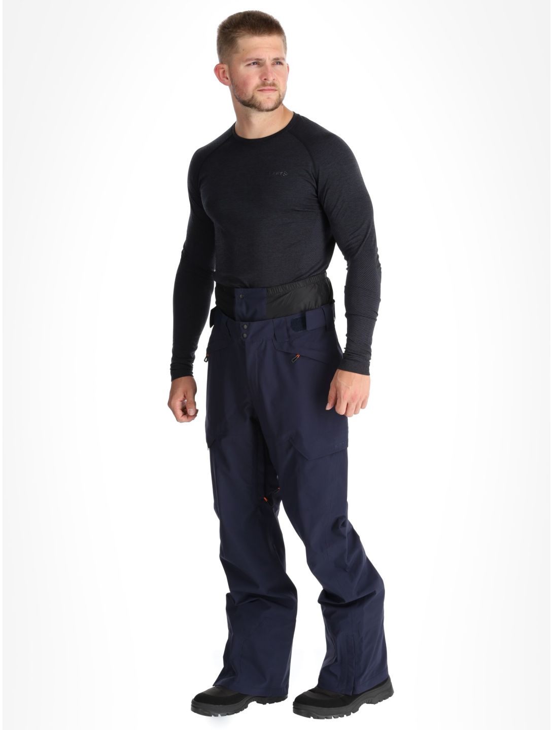 Icepeak, Yakov pantalon de ski à coque dure hommes Dark Blue bleu 