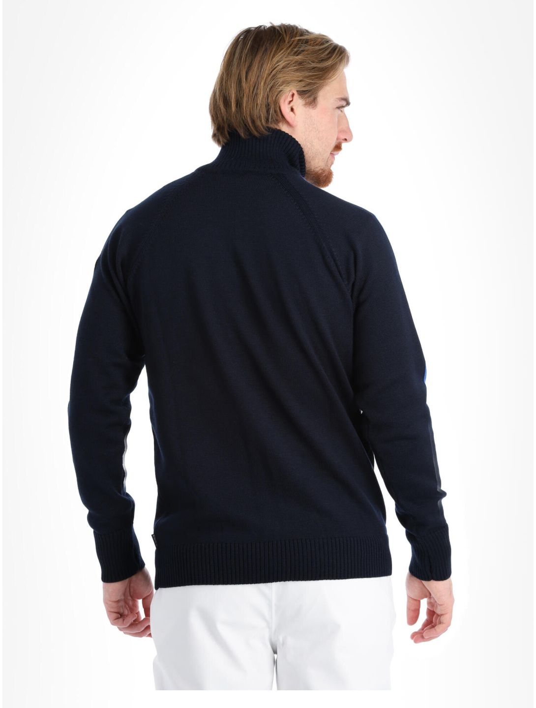 Kama, Merino sweater 4063 pull hommes Navy bleu 