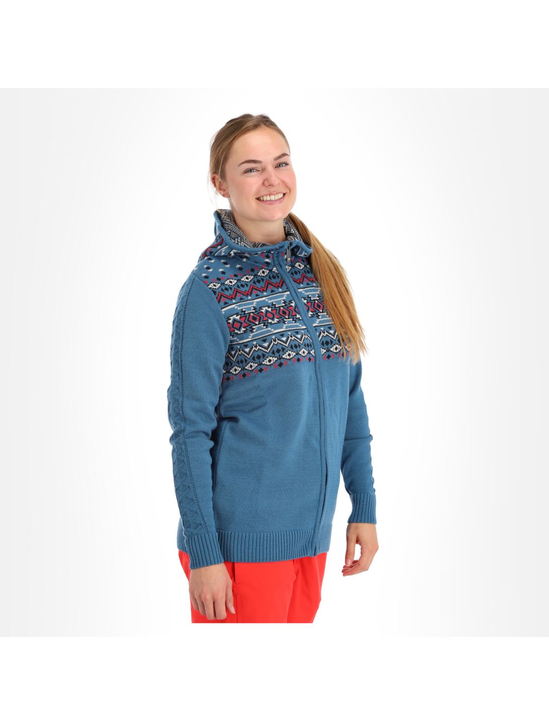 Kama, Sweater Womens gilet femmes bleu 