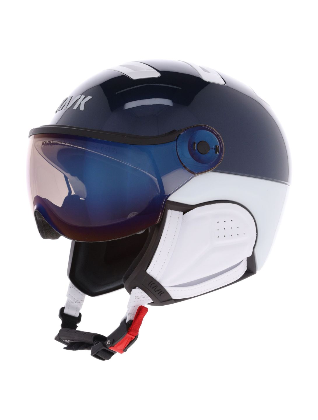 Kask, Piuma-R Class Sport casque de ski avec visière unisexe Navy bleu 