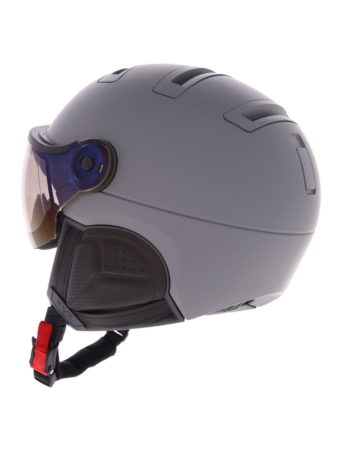 Kask, Piuma-R Shadow Visor casque de ski avec visière unisexe Grey gris 