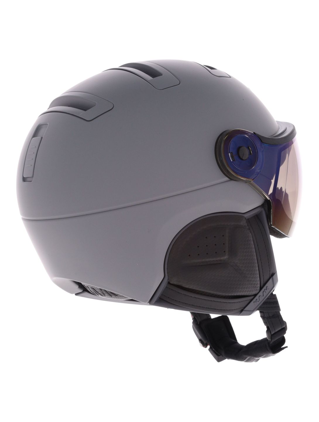 Kask, Piuma-R Shadow Visor casque de ski avec visière unisexe Grey gris 