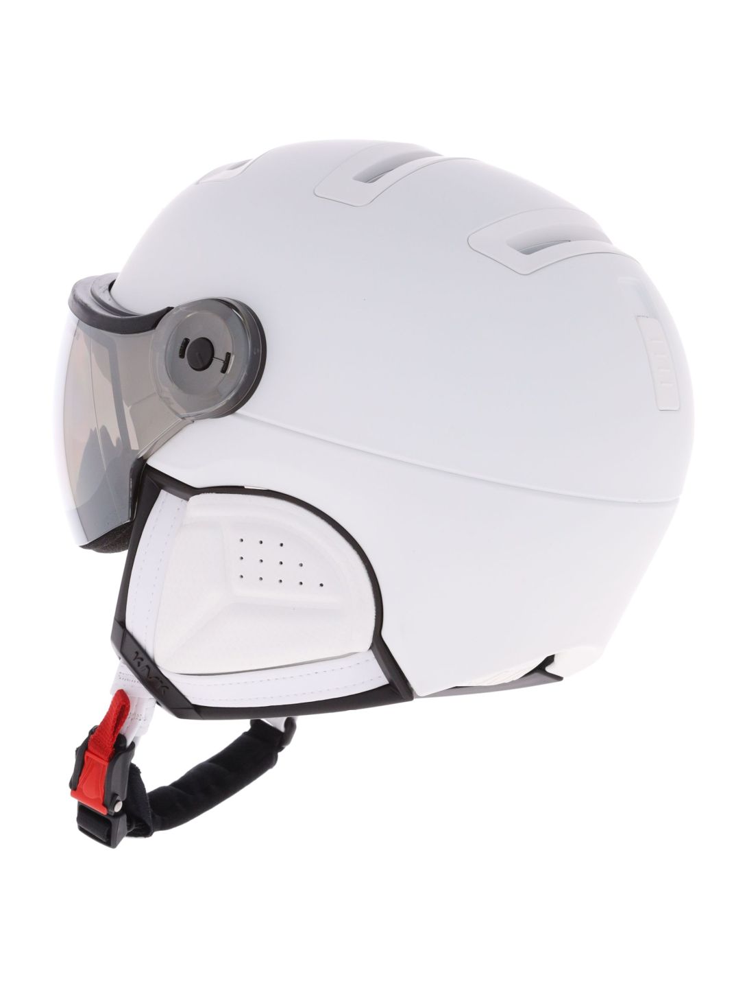 Kask, Piuma-R Shadow Visor casque de ski avec visière unisexe White blanc 