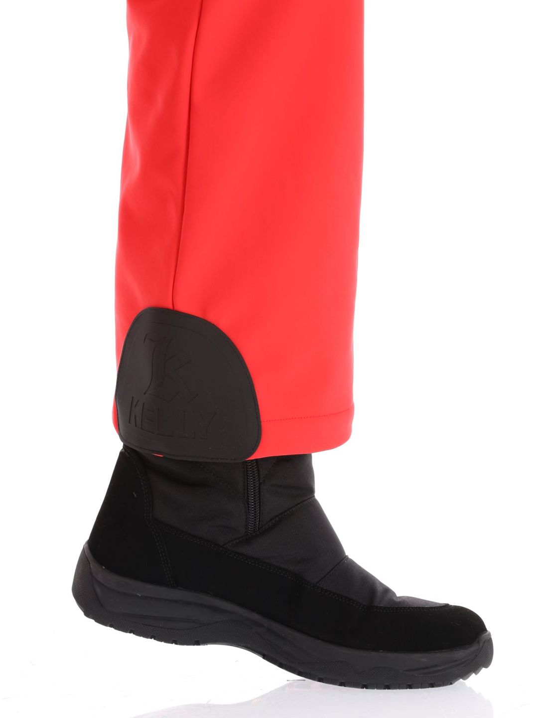 Kelly, April pantalon de ski en softshell femmes Red / Black noir, rouge 