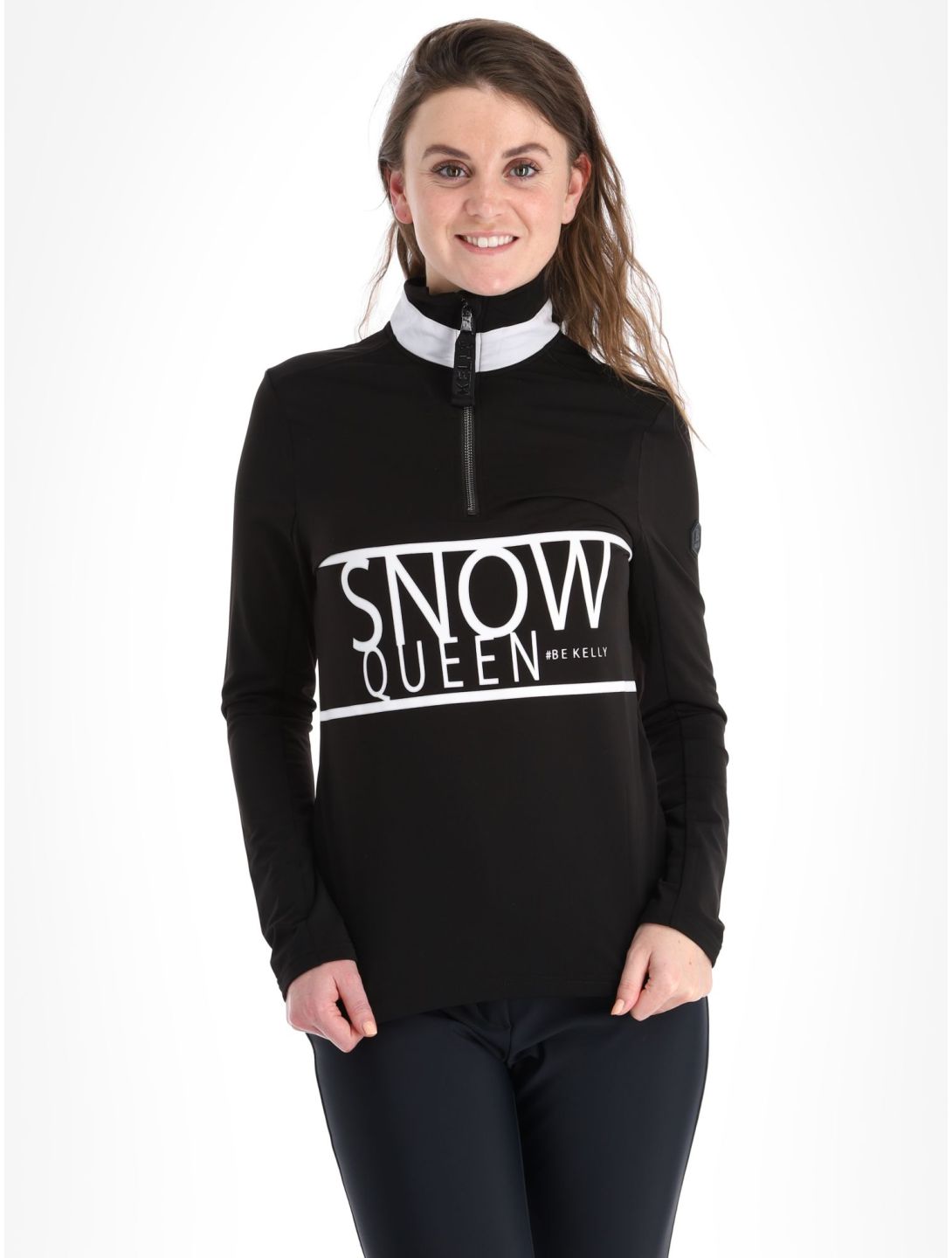 Kelly, Kiah pull de ski femmes Black noir 