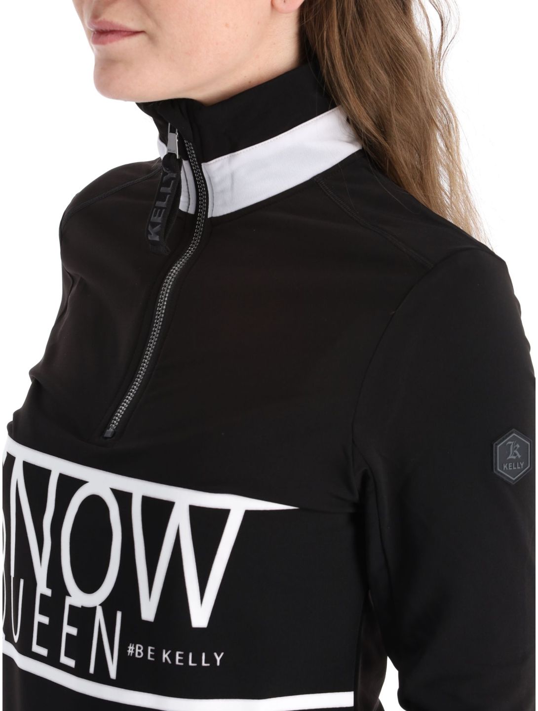 Kelly, Kiah pull de ski femmes Black noir 