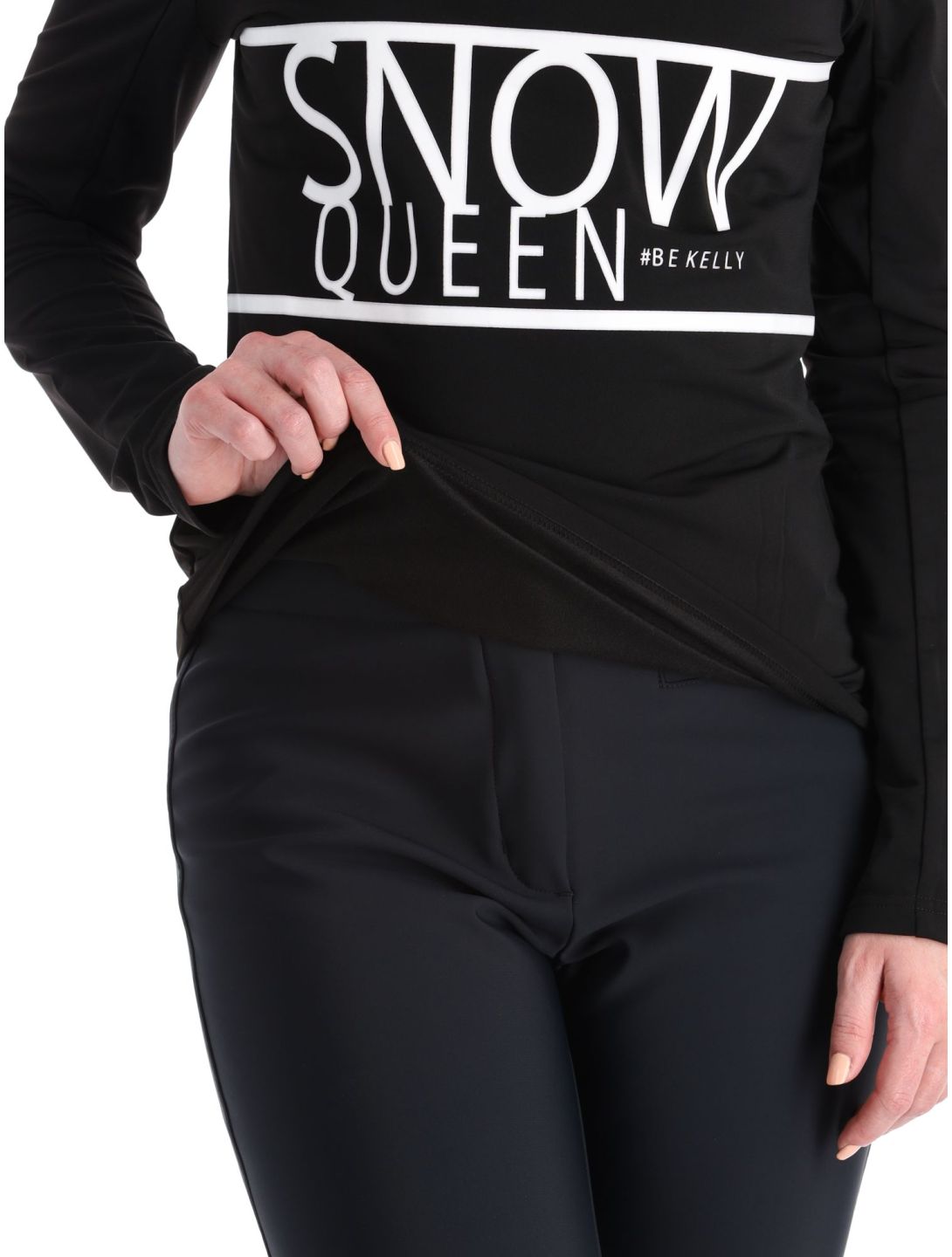 Kelly, Kiah pull de ski femmes Black noir 