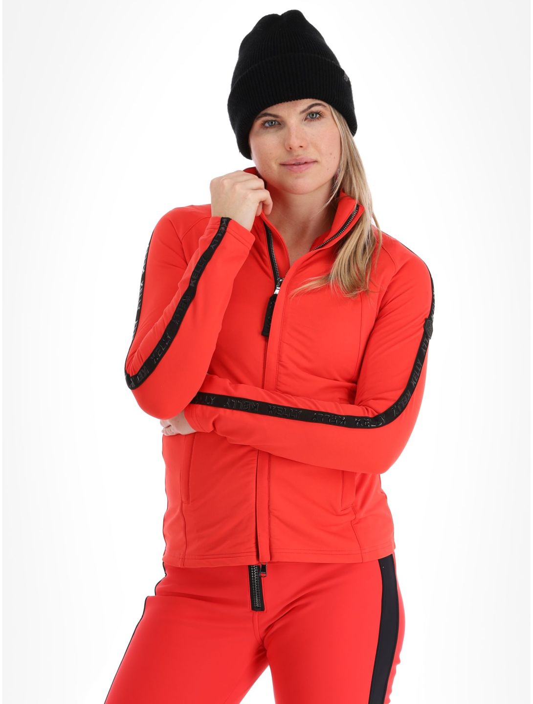 Kelly, Luna gilet femmes Red rouge 