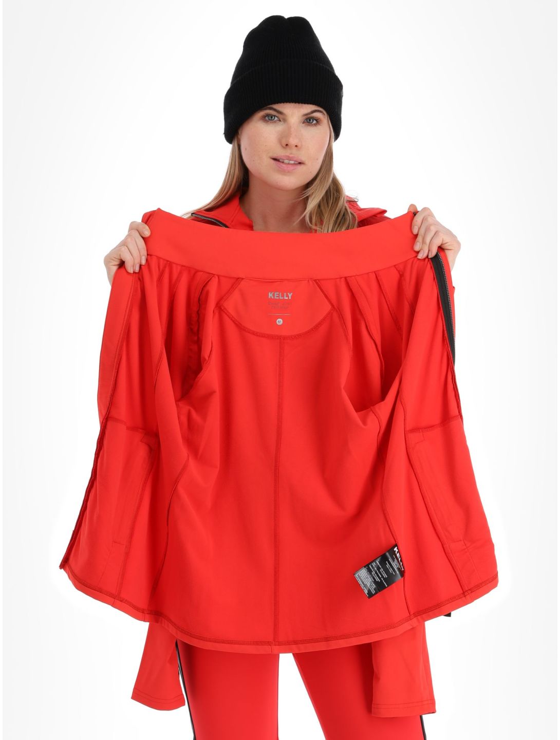 Kelly, Luna gilet femmes Red rouge 