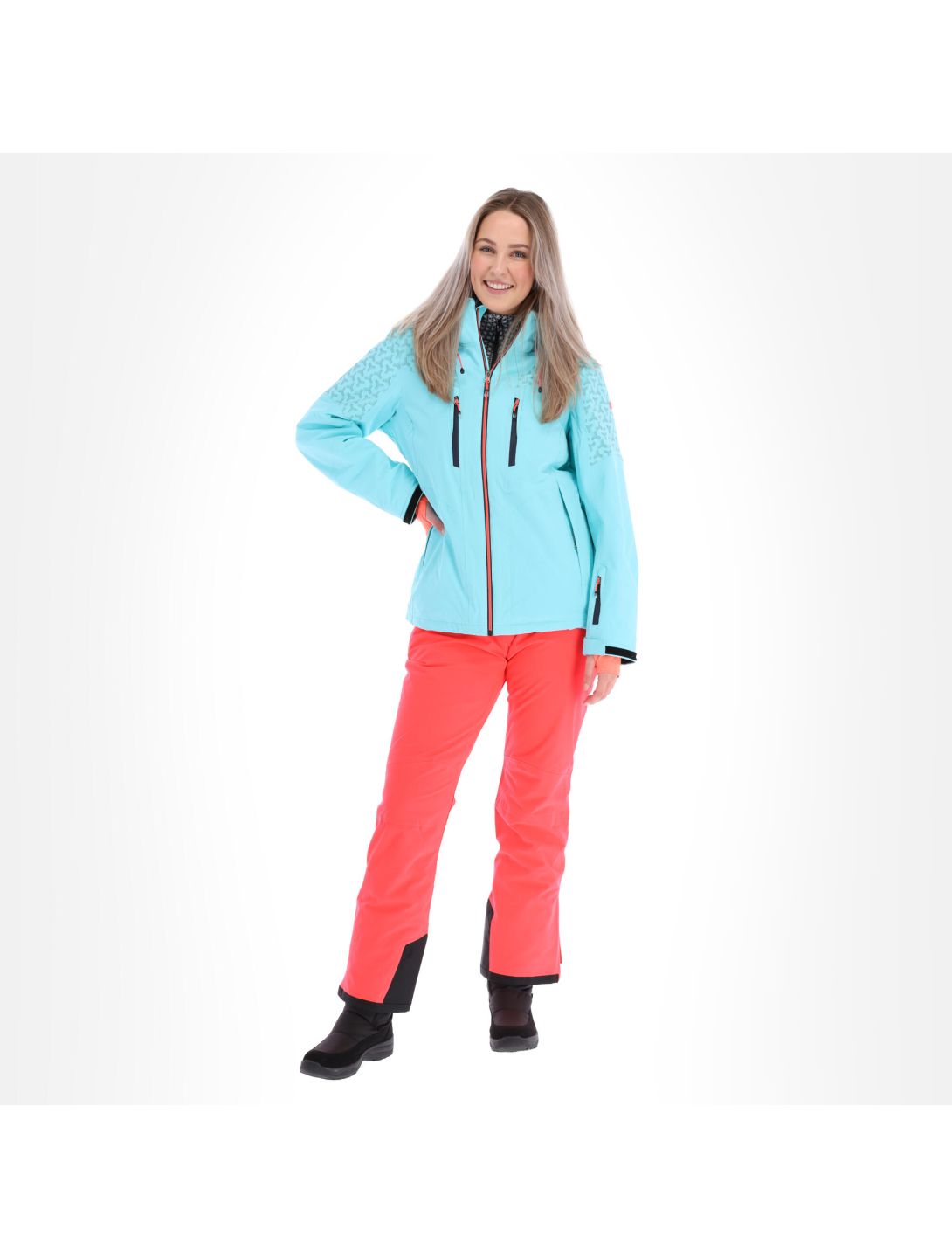 Killtec, Savognin Wmn Ski Jckt B veste de ski femmes aqua bleu 