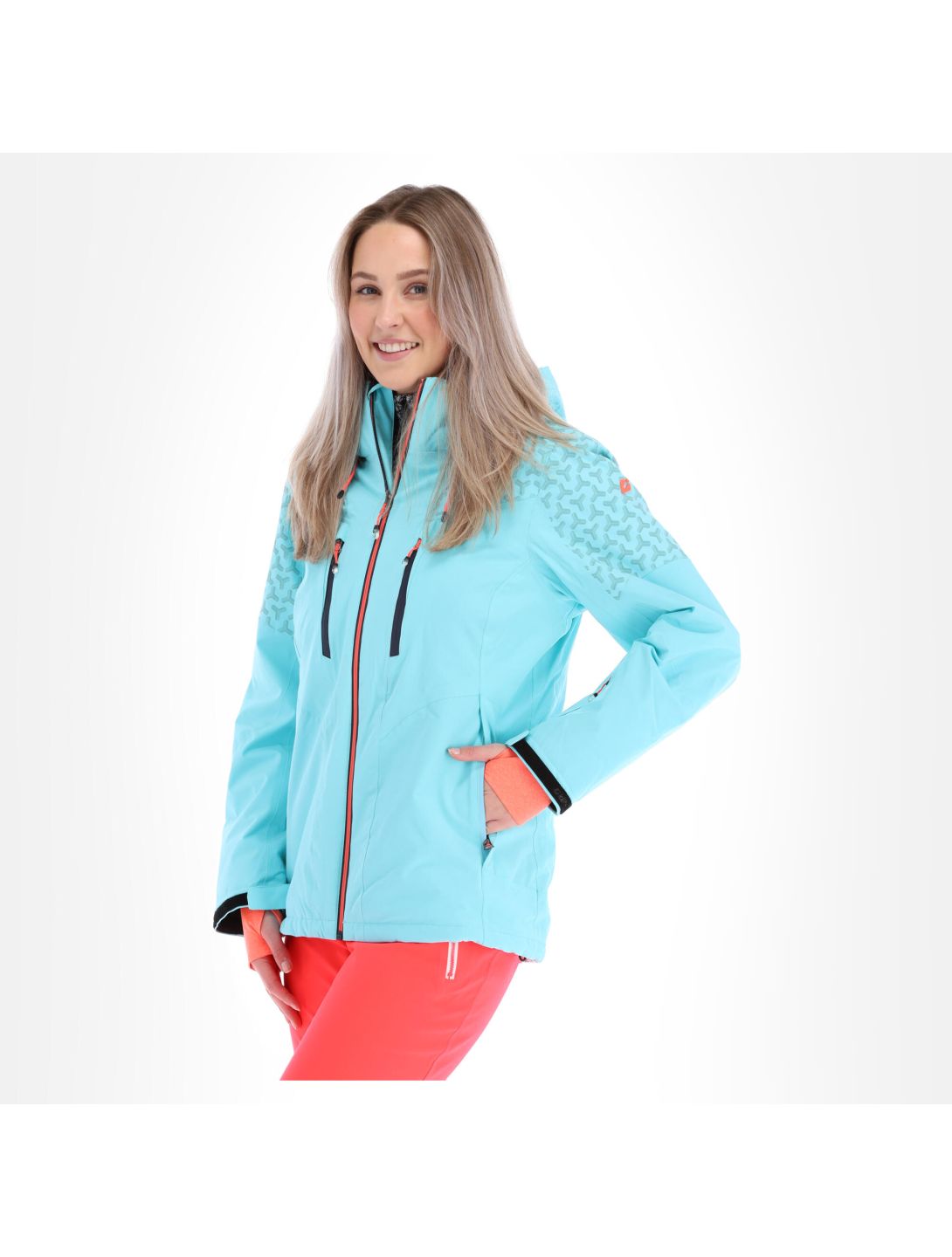 Killtec, Savognin Wmn Ski Jckt B veste de ski femmes aqua bleu 