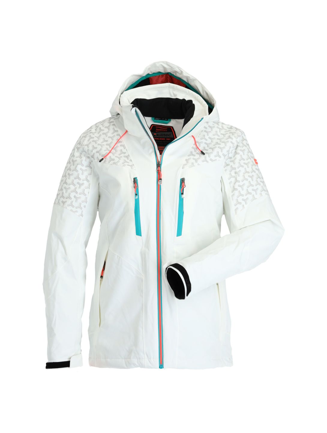 Killtec, Savognin Wmn Ski Jckt B veste de ski femmes blanc 