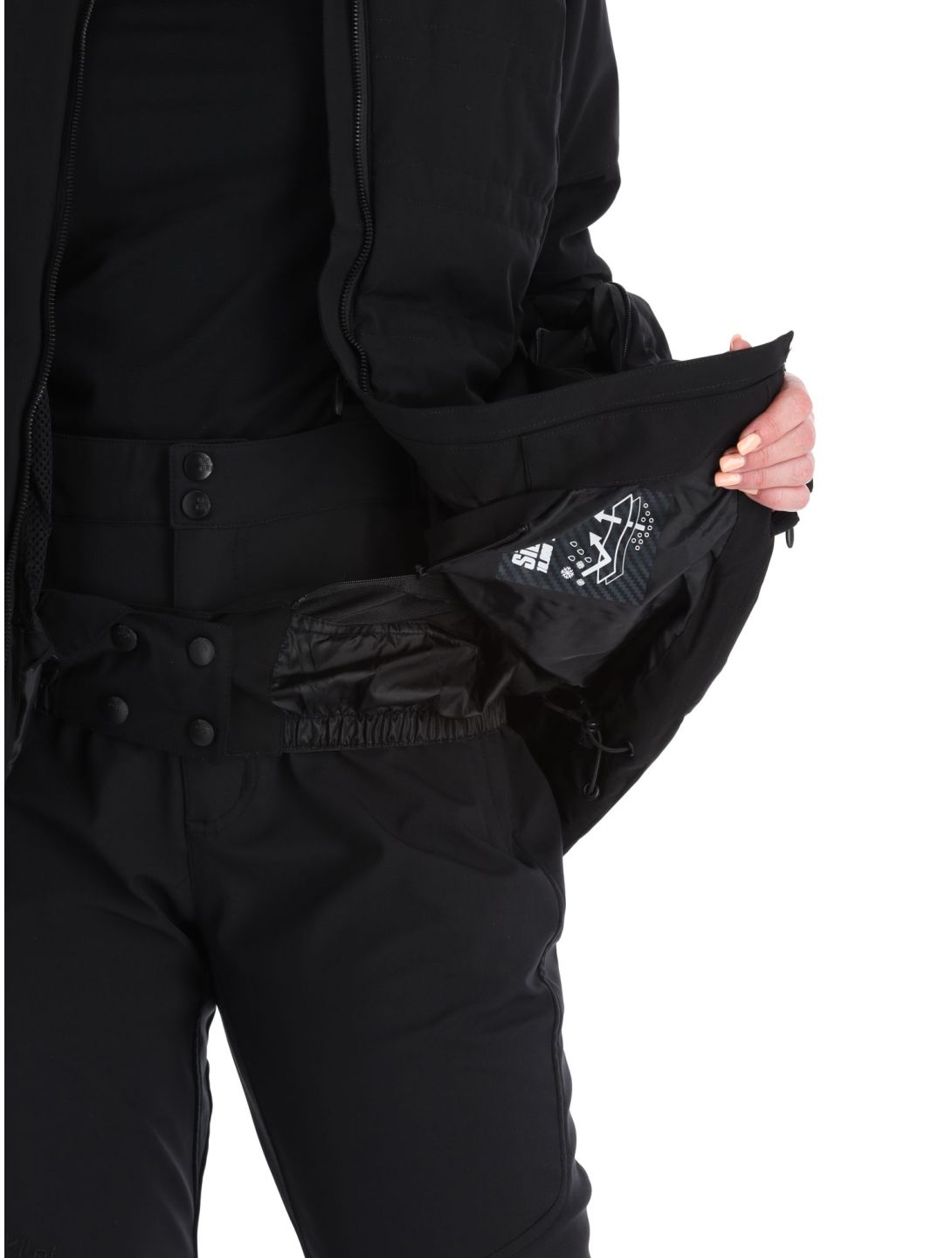 Kilpi, Carrie-W veste de ski femmes Black noir 