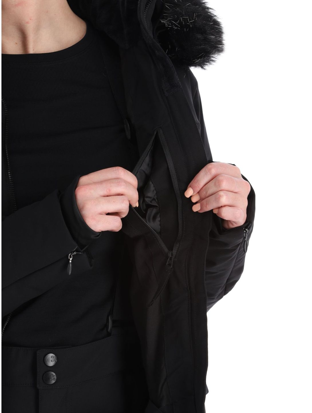 Kilpi, Carrie-W veste de ski femmes Black noir 