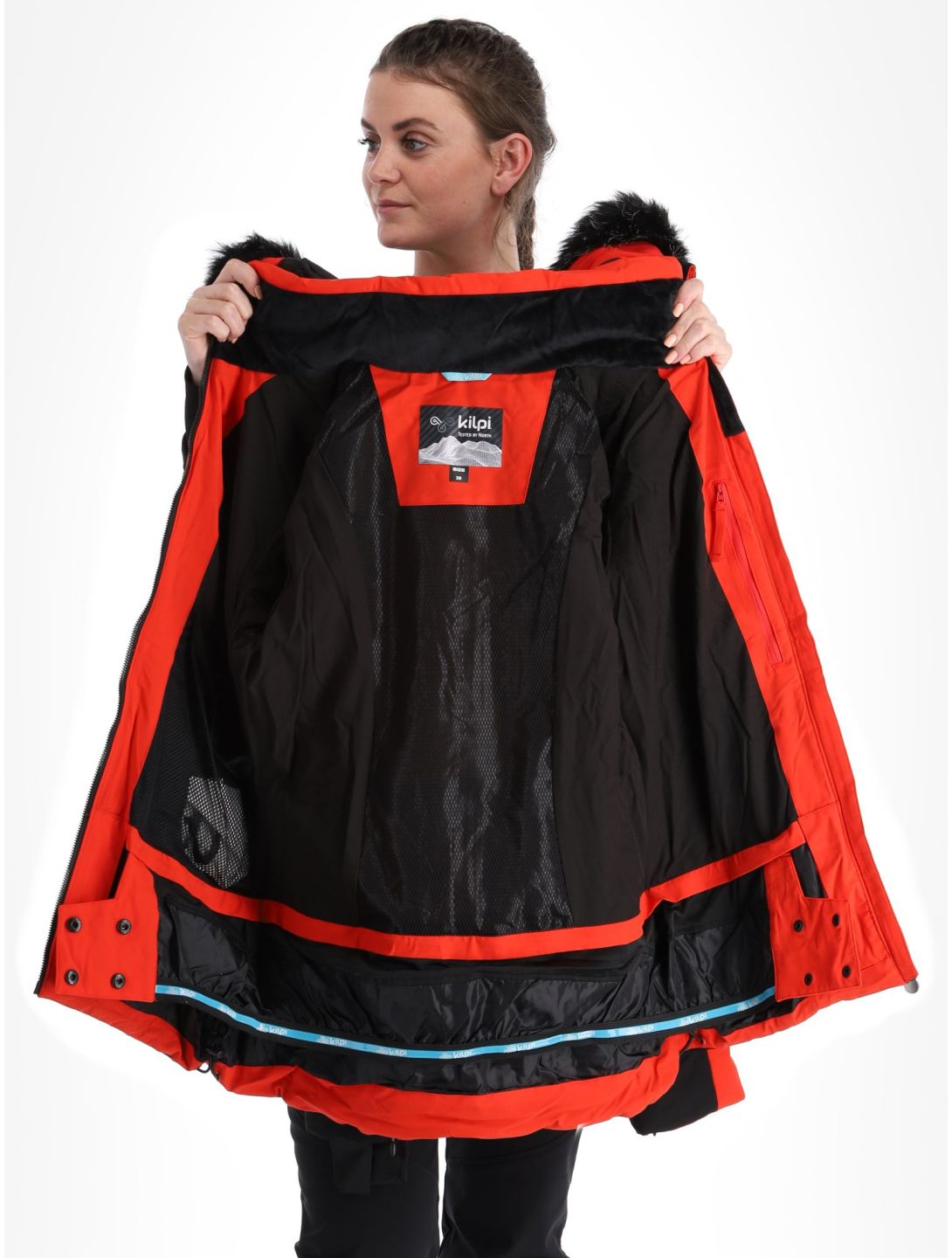 Kilpi, Carrie-W veste de ski femmes Red rouge 