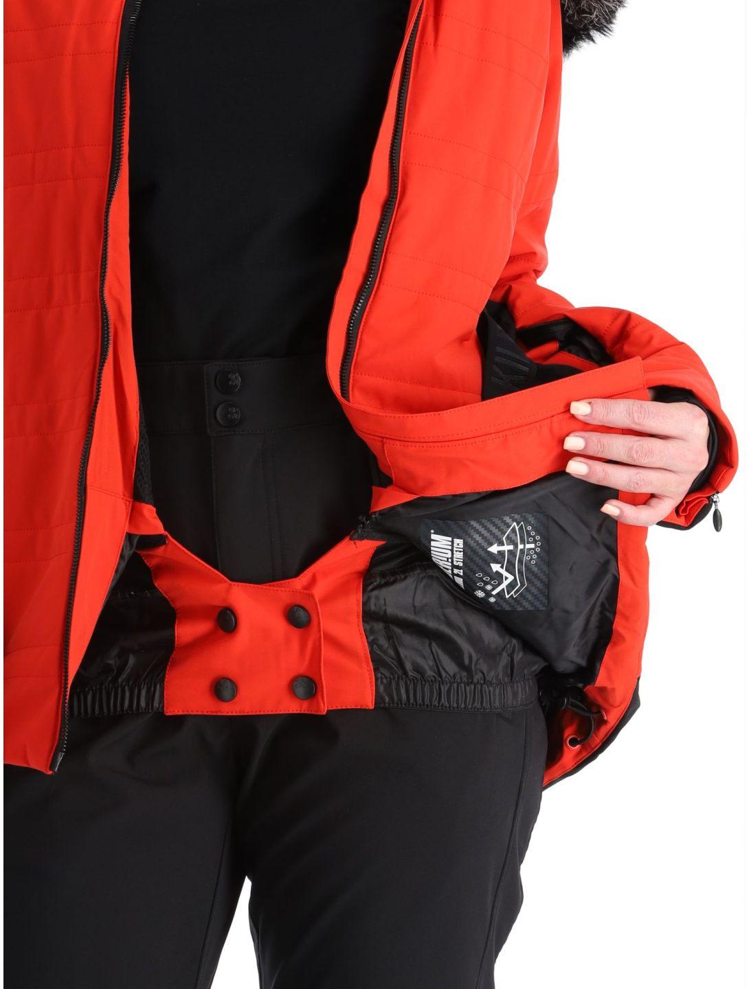 Kilpi, Carrie-W veste de ski femmes Red rouge 