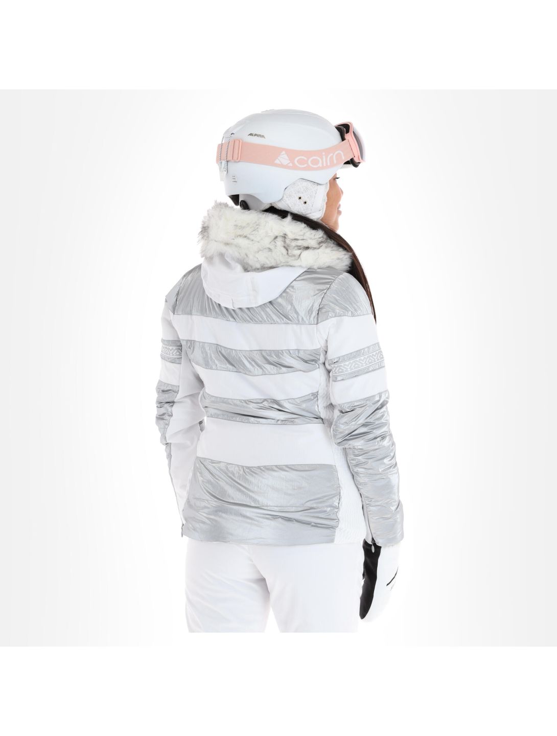 Kilpi, Dalila-W veste de ski femmes blanc 