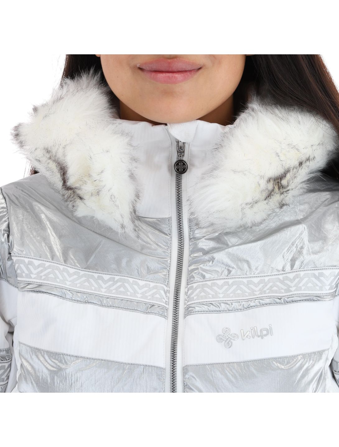 Kilpi, Dalila-W veste de ski femmes blanc 