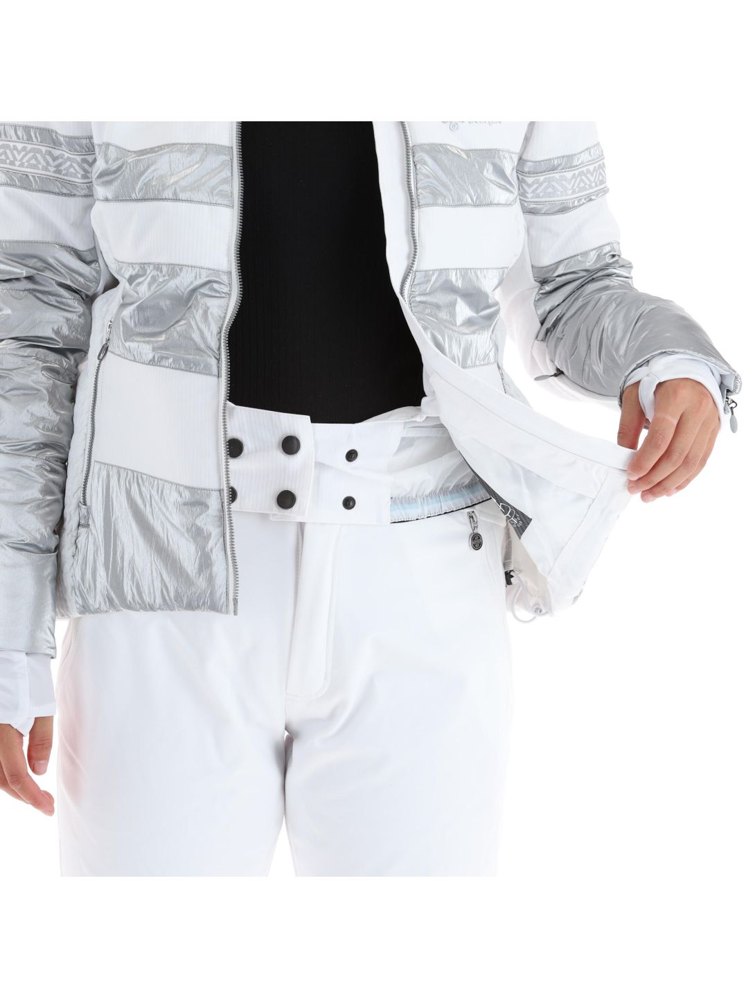 Kilpi, Dalila-W veste de ski femmes blanc 