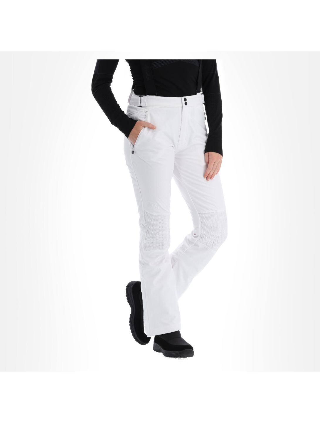 Kilpi, Dione-W pantalon de ski femmes blanc 