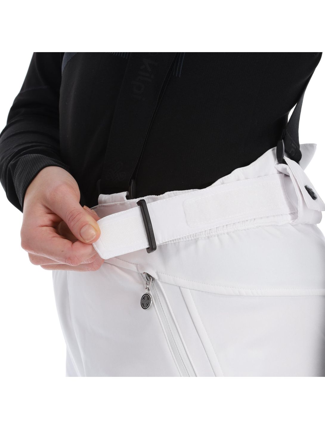 Kilpi, Dione-W pantalon de ski femmes blanc 