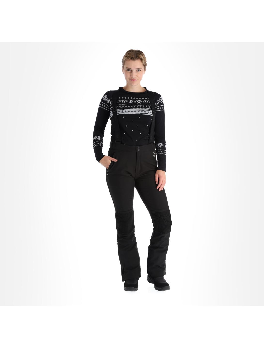 Kilpi, Dione-W pantalon de ski femmes noir 