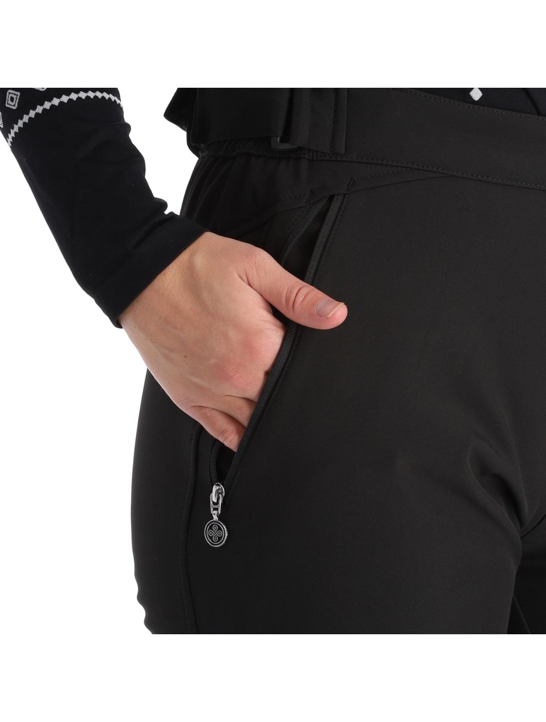 Kilpi, Dione-W pantalon de ski femmes noir 