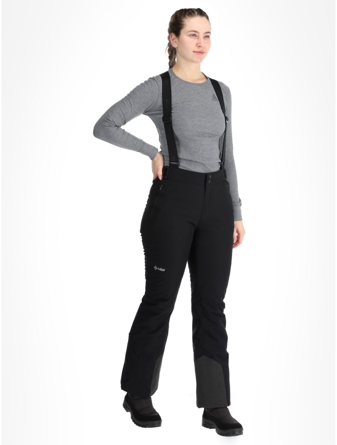 Kilpi, ELARE pantalon de ski femmes Black noir 