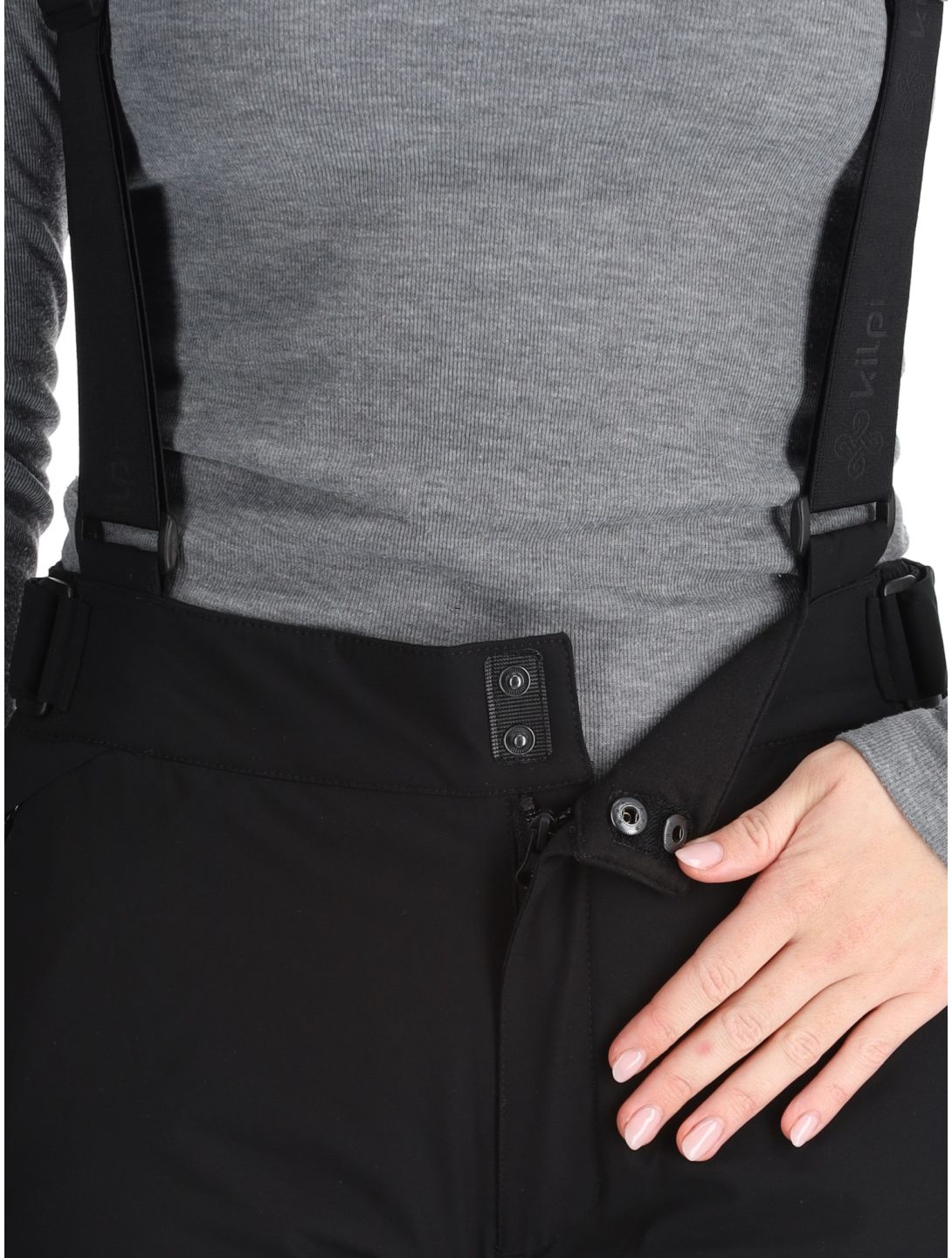 Kilpi, ELARE pantalon de ski femmes Black noir 