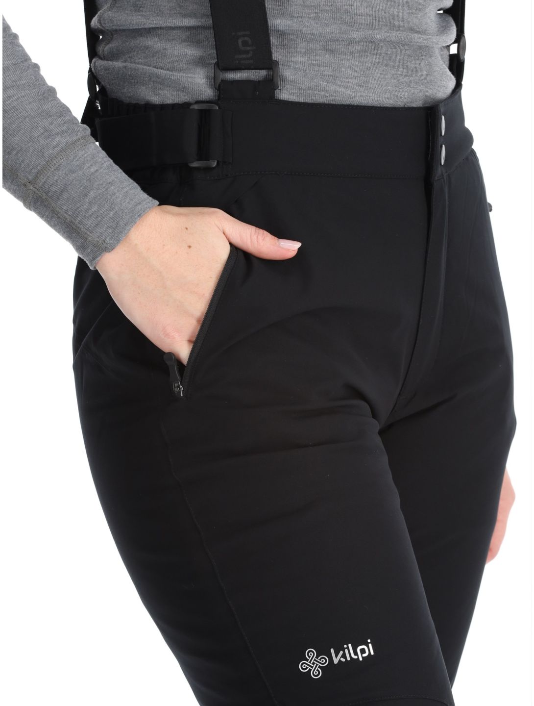 Kilpi, ELARE pantalon de ski femmes Black noir 